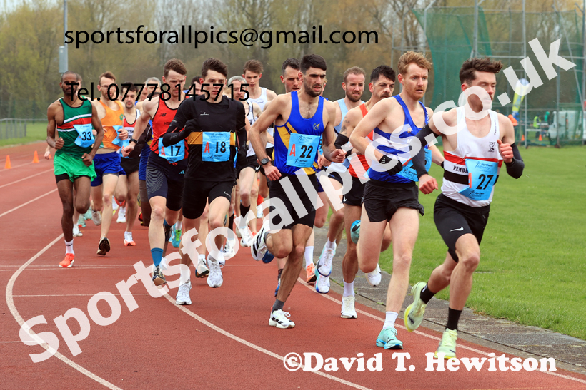 Senior Mens 12 Stage Road Relay, 2026 Northern Mens 12 and Womens 6 Stage Road Relays and Young Athletes 5k, Sheepmount Stadium, Carlisle. Photo: David T. Hewitson/Sports for All Pics